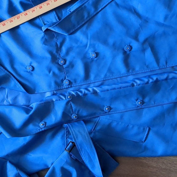 Evon-Picone blue coat, blue, XL - Picture 8 of 9